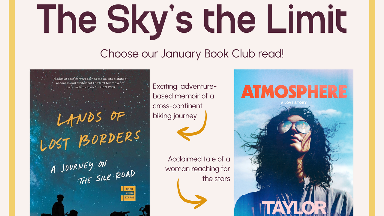 Which should we read for our January Book Club Which should we read for our January Book Club