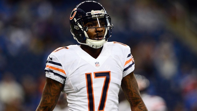 Should the Bears be concerned with Jeffery's workout absence?