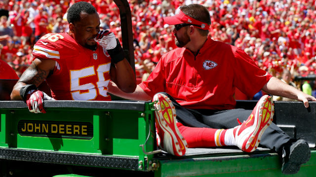 Will Derrick Johnson return to play at his normal Pro Bowl?