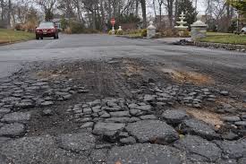 How much do the pot holes in KCSV bother you? 