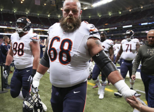 Do you agree with the Bears' decision to cut Matt Slauson? 