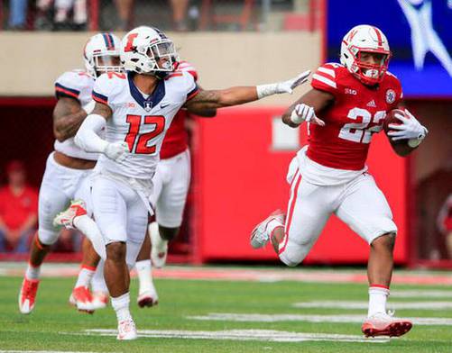 Which Terrell Newby TD run was bigger in win over Illinois?