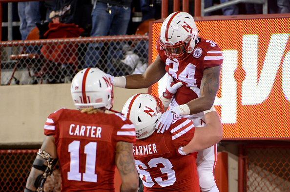 Which Armstrong TD pass was better in the win over Minnesota?