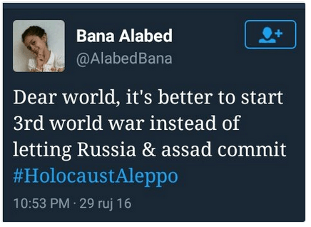Is 'Bana of Aleppo' real or fake?