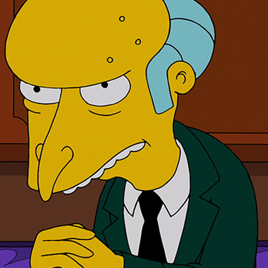 Mr. Burns vs. Charles Foster Kane