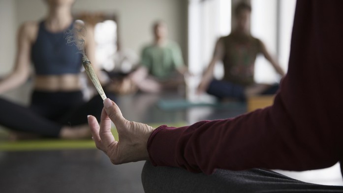 Would you go to a yoga weed spa?