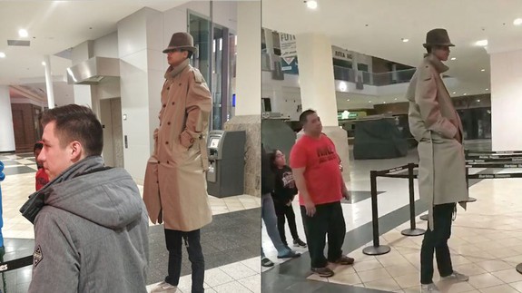 Is this real-life trenchcoat trick brilliant or dangerous?