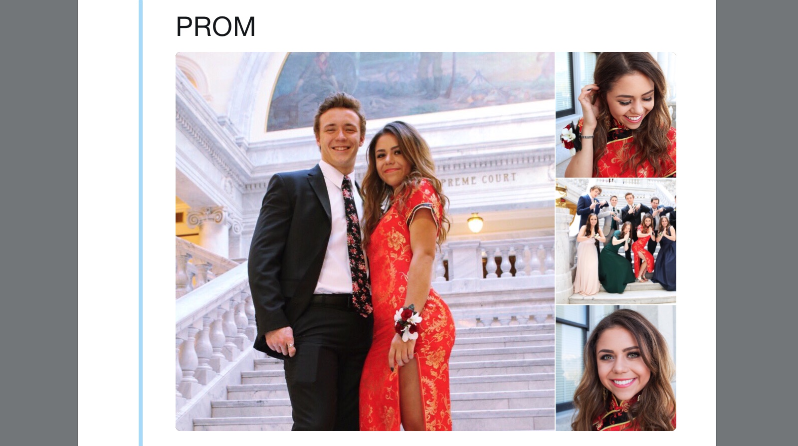 Is wearing a formal Chinese dress to prom inappropriate?