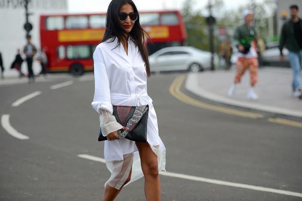 Which type of white blouse is your go-to?