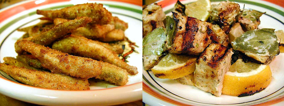 Do you steam and grill your food rather than frying it?