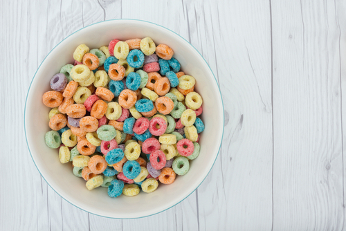 Is cereal a nighttime or a daytime food?