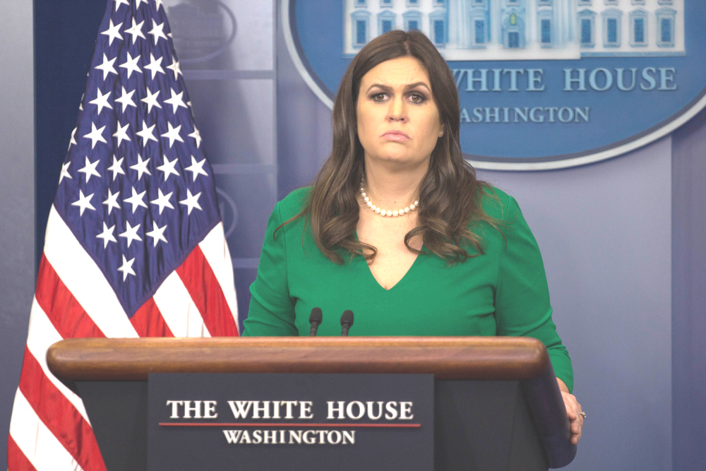 Was Sarah Huckabee Sanders a victim of harassment at Red Hen?