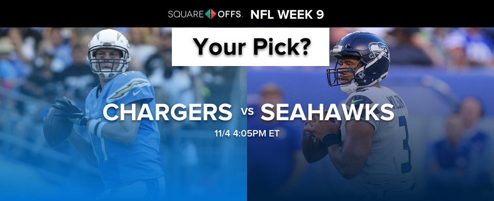 Los Angeles vs Seattle - Who's your pick to win? #NFLWeek9