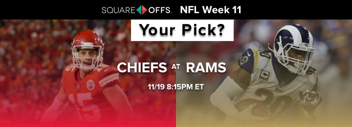 Kansas City vs Los Angeles - Who's your pick to win? #NFLWeek11