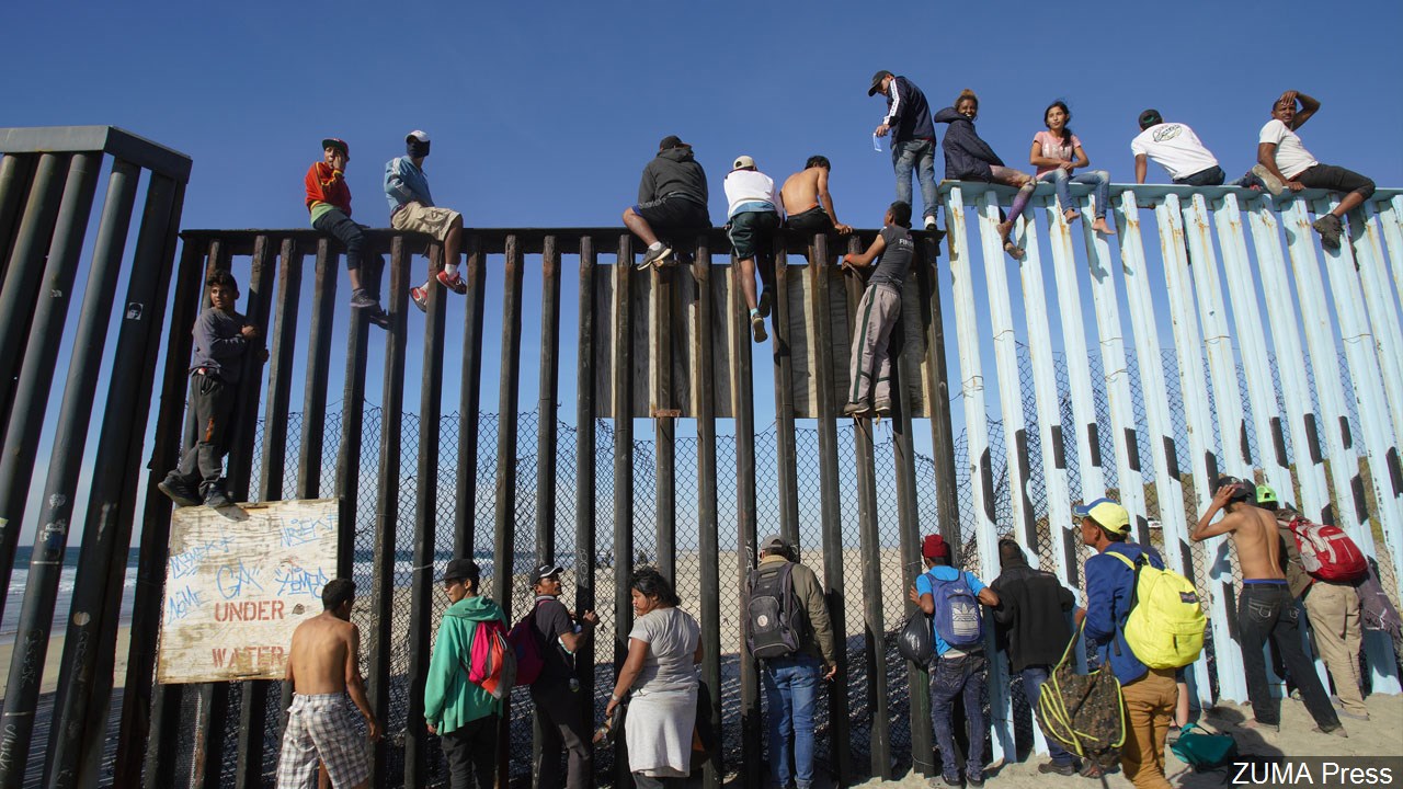 Your thoughts on the number of immigrants crossing the border.