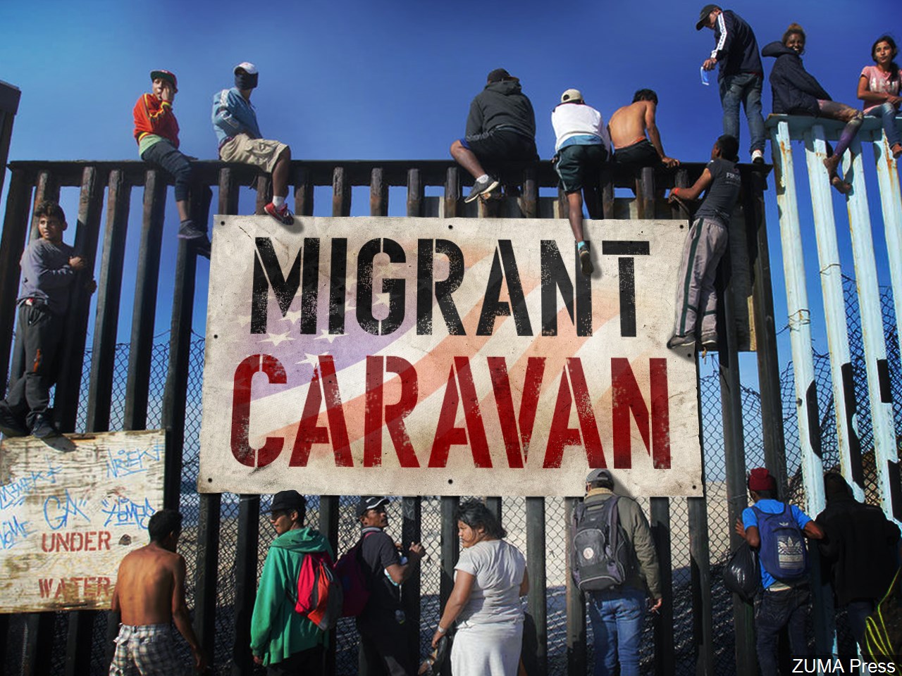 Are you concerned about the unrest by the migrant caravan?