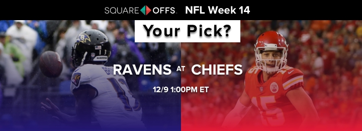 Baltimore vs Kansas City - Who's your pick to win? #NFLWeek14
