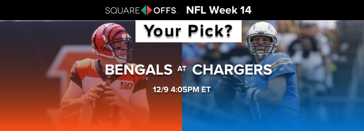Cincinnati vs Los Angeles - Who's your pick to win? #NFLWeek14