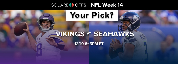 Minnesota vs Seattle - Who's your pick to win? #NFLWeek14
