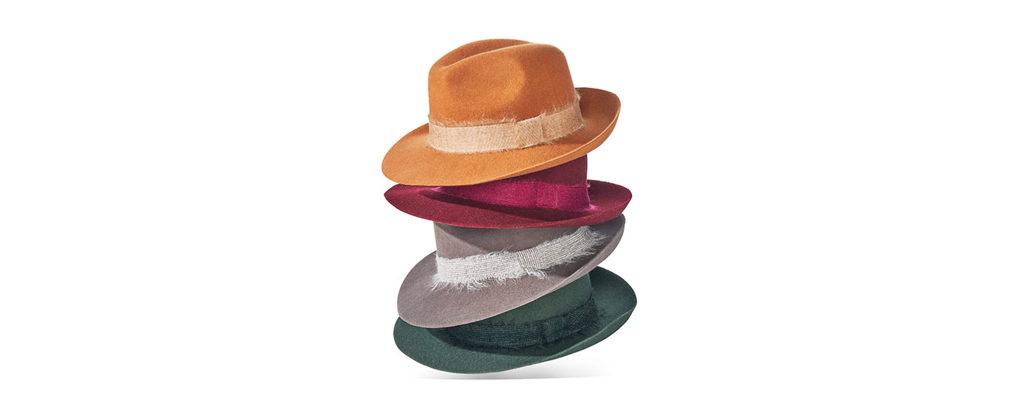 Oprah's Favorite Things - Felt Fedora by Travaux en Cours