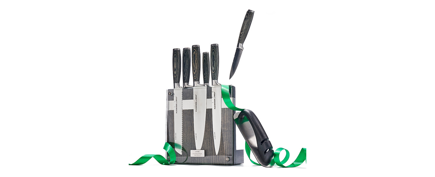 Oprah's Favorite Things - Portland Ash 8-Piece Knife Set
