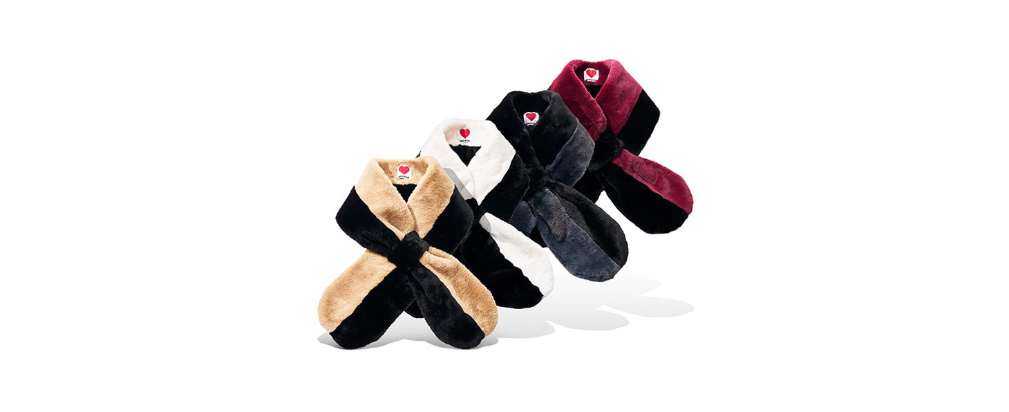 Oprah's Favorite Things - Plush Teddy Pull-Through Scarves