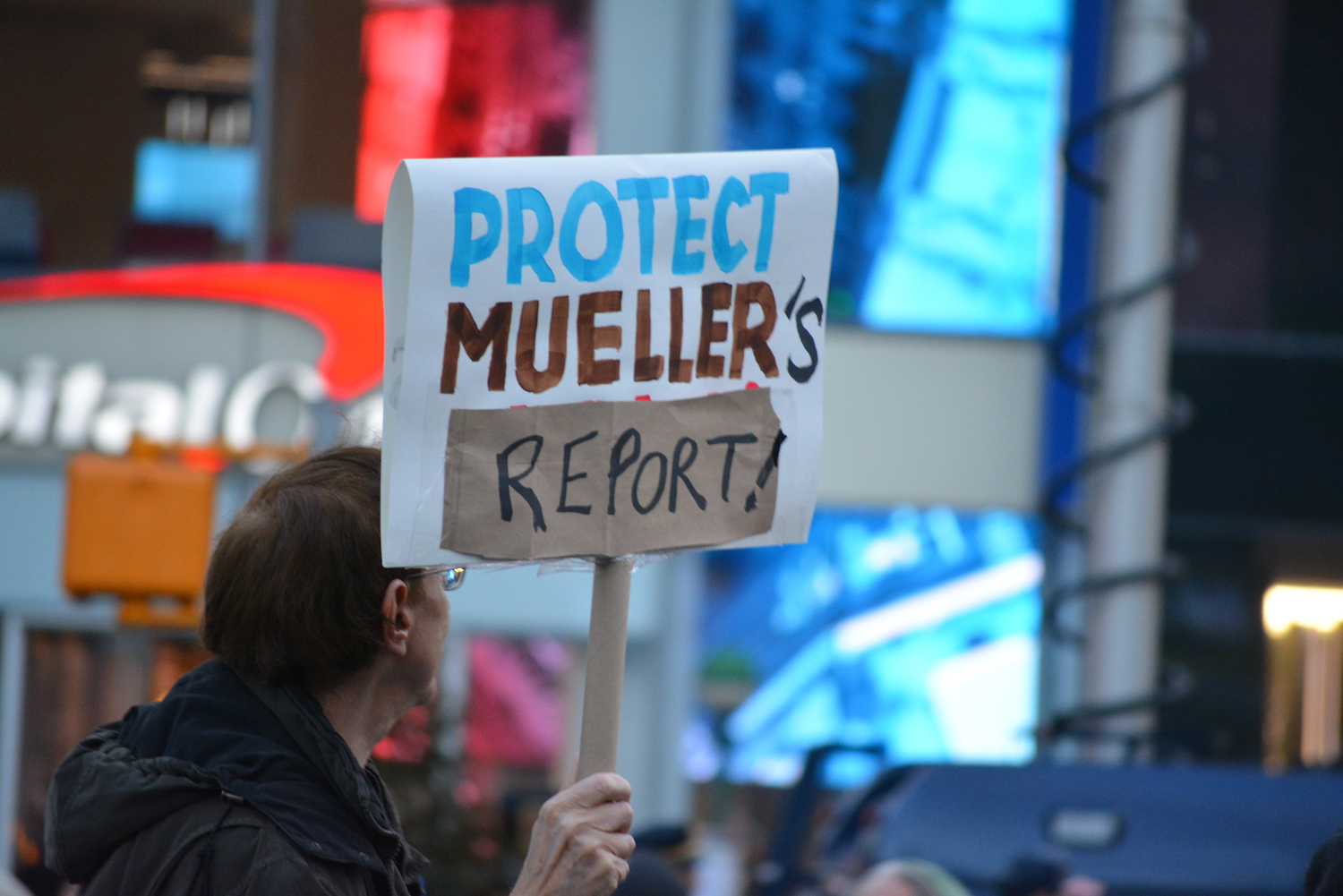 SHOULD THE PUBLIC HAVE ACCESS TO MUELLER'S REPORT?