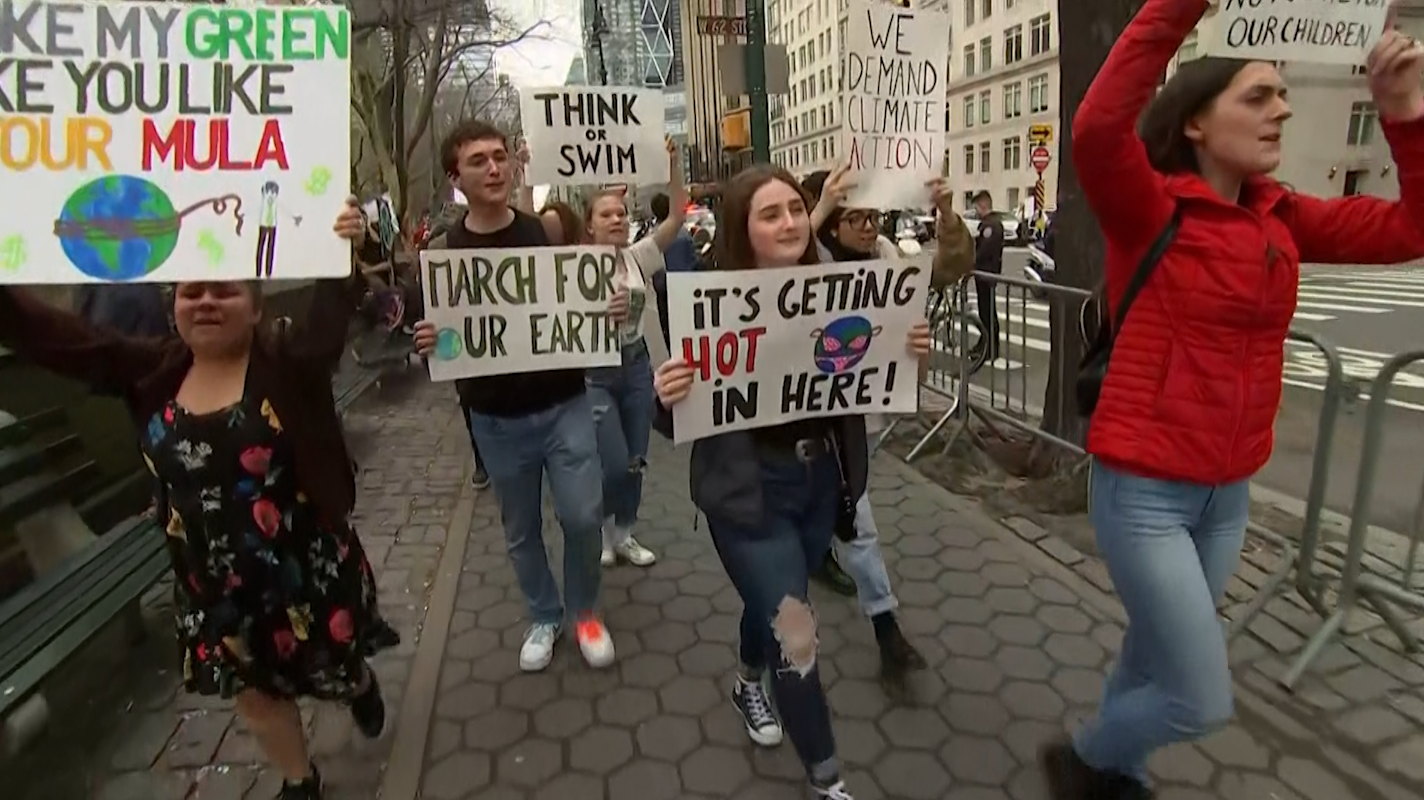 Do you support students skipping school to rally for a cause?
