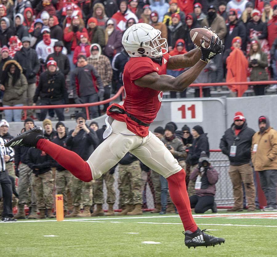 Who will be the top Husker receiver - JD Spielman or Jack Stoll?