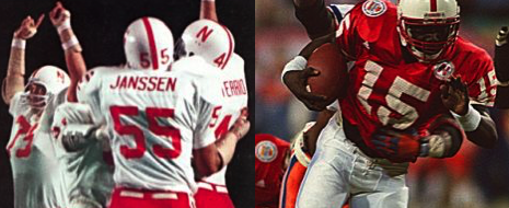 Which Husker football team would win - 1971 or 1995?