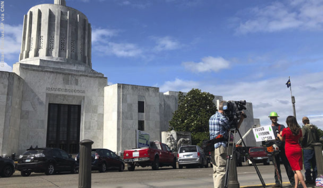 Should Oregon senate republicans be fined over recent walk-outs?