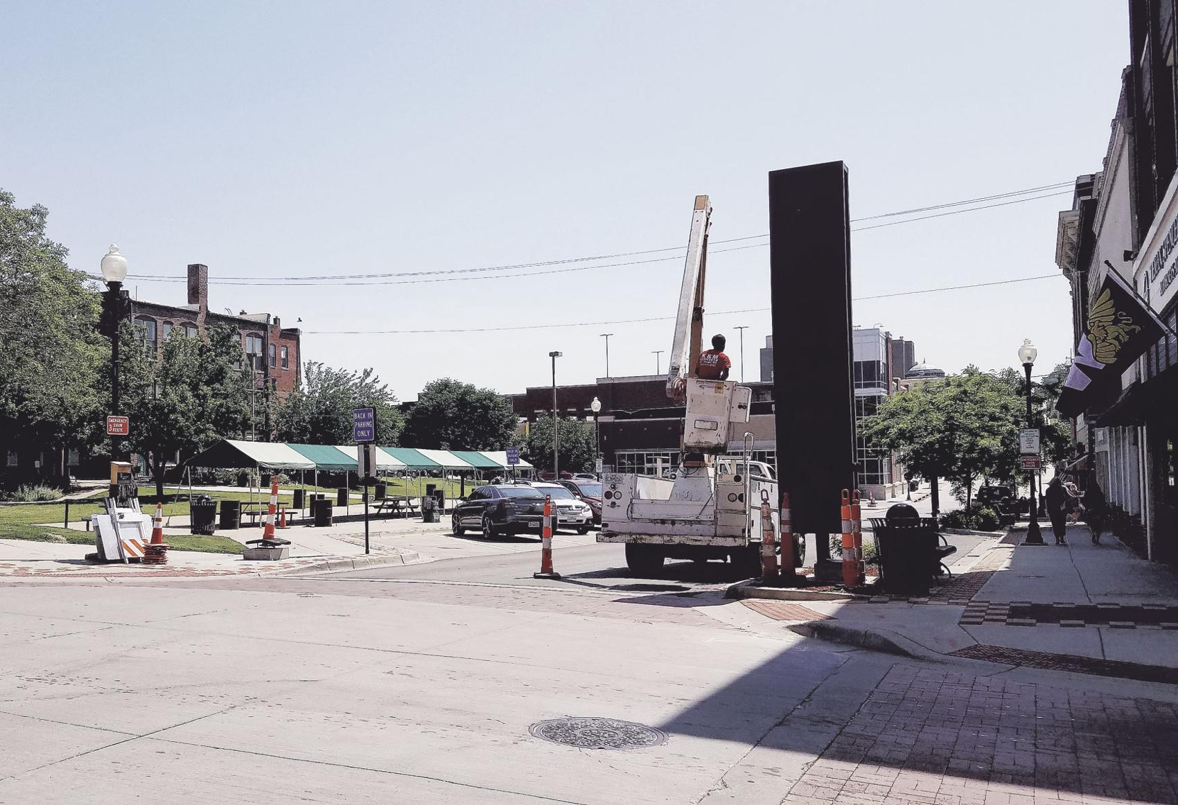 Do you like the new gates downtown?