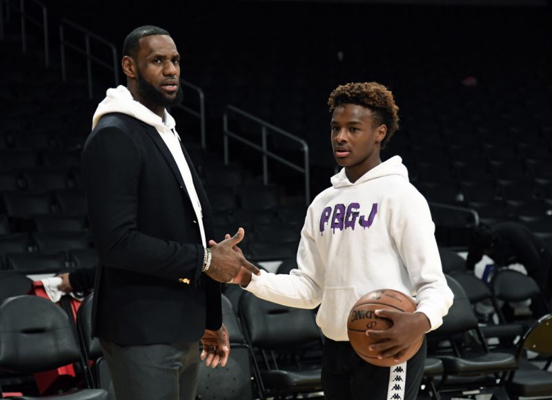 Was LeBron James wrong in his actions at Bronny's AAU?
