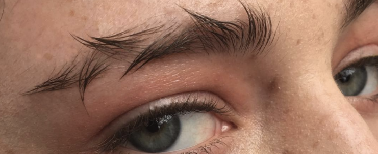 Is eyebrow art here to stay?