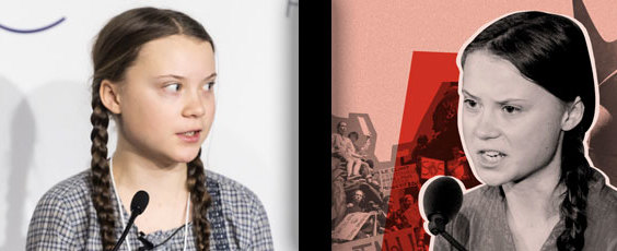 Is Greta Thunberg a reliable source in the climate change debate?