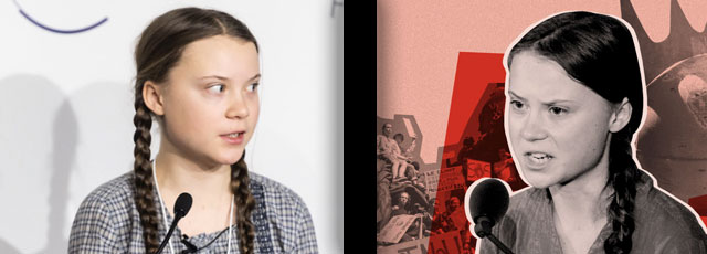 Is Greta Thunberg a reliable source in the climate change debate?