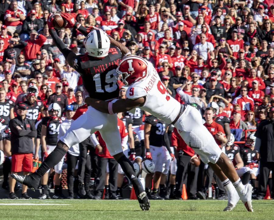 Were Indiana players faking injuries to slow Husker tempo?