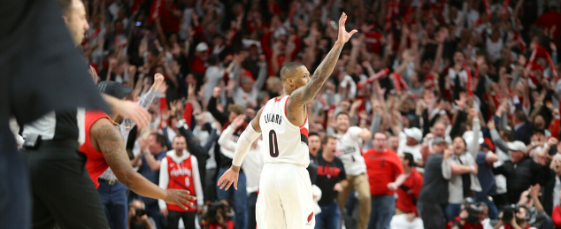 Was Dame’s 32 foot step back and bye-bye the coldest move ever?