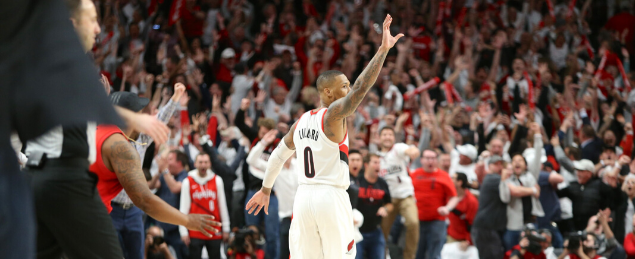 Was Dame’s 32 foot step back and bye-bye the coldest move ever?