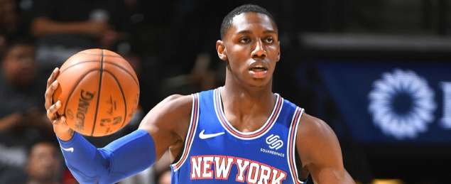 Is RJ Barret the best rookie swingman in the NBA this year?