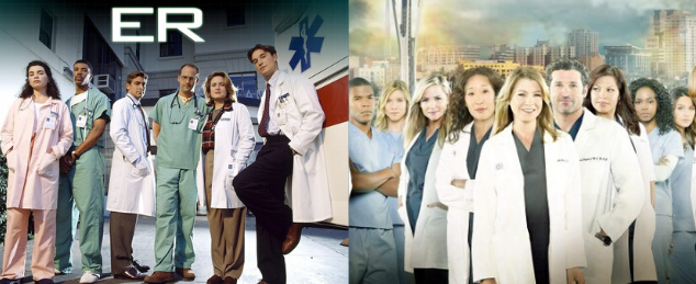 Which show is more binge worthy? (ER vs. Grey's Anatomy)