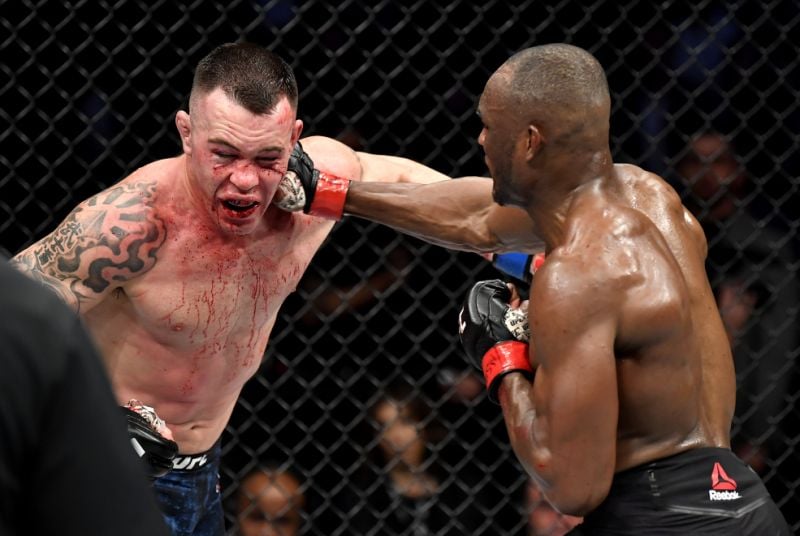 Was the referee right to stop the Usman - Covington fight?