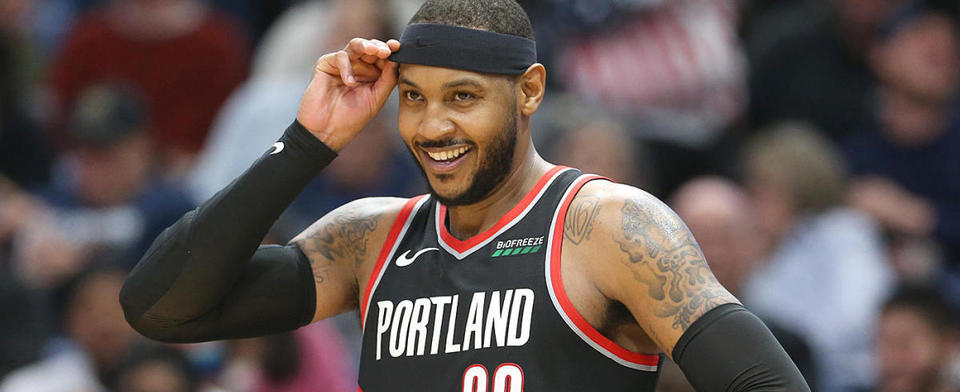 Did you expect Carmelo to play so well for Portland?
