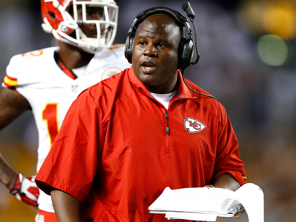 Eric Bieniemy to interview for the head coaching job in Carolina