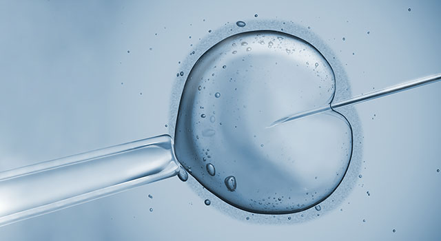 Have you considered 'in vitro fertilization' with your partner?
