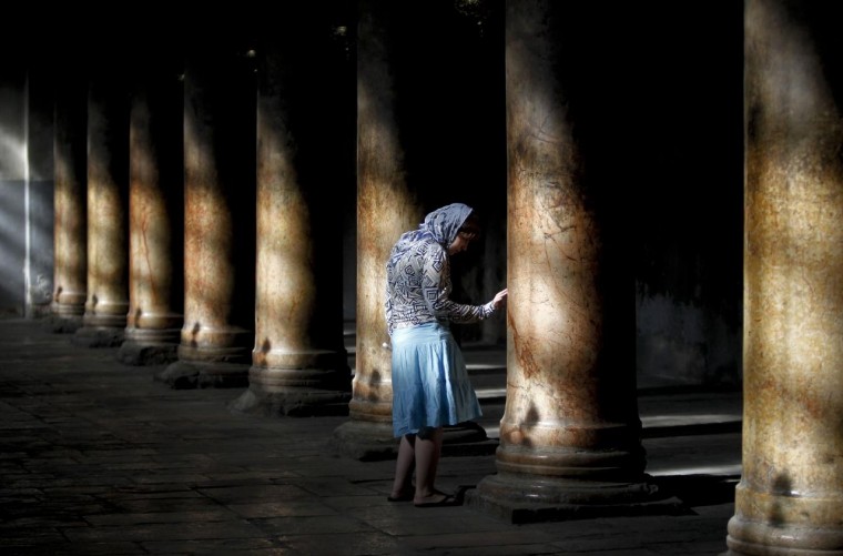 Where is the Church of the Nativity in Bethlehem located?