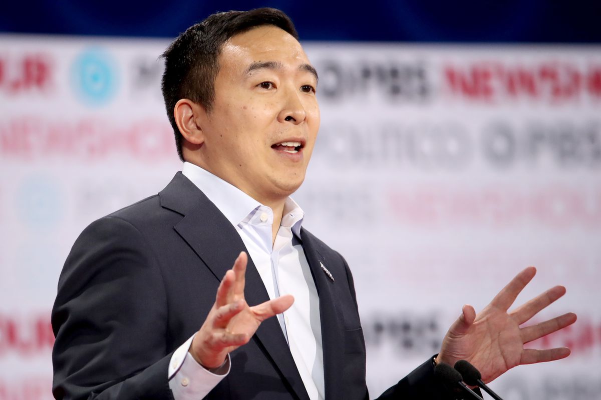 Should Yang have been at the Democratic Debate?

