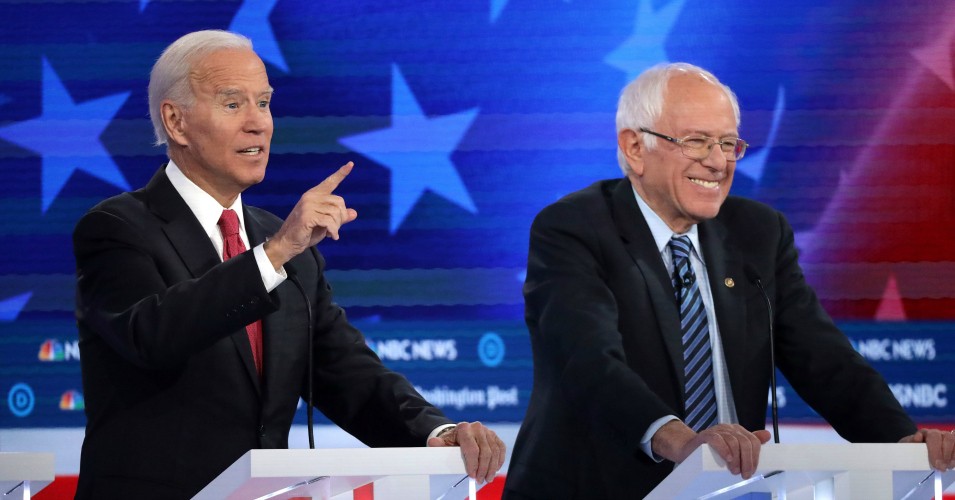 Biden and Sanders are the front runners, who will end up on top?