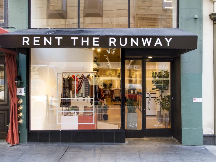 Do you use Rent the Runway or another fashion rental?