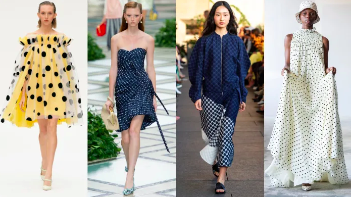 Are you adding polka dot prints to your mix?
